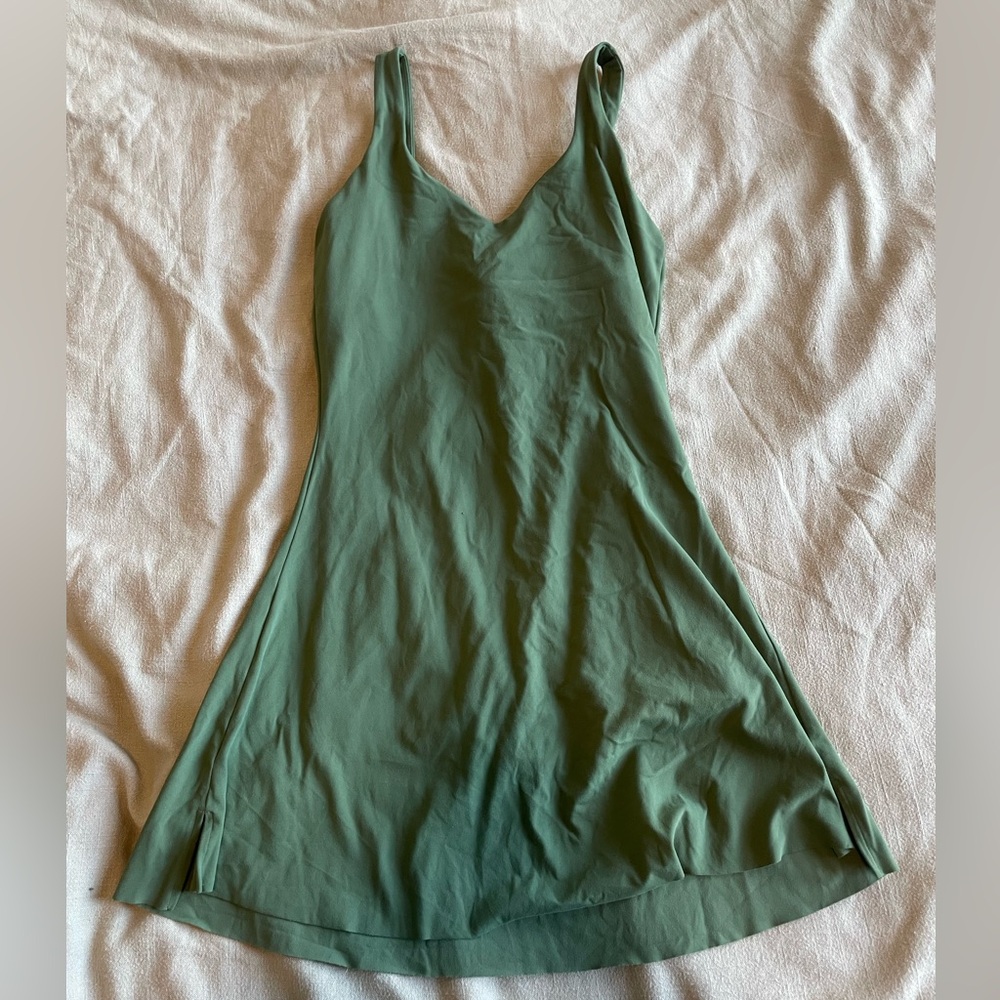 Vitality Women's Green Mini Skort Dress